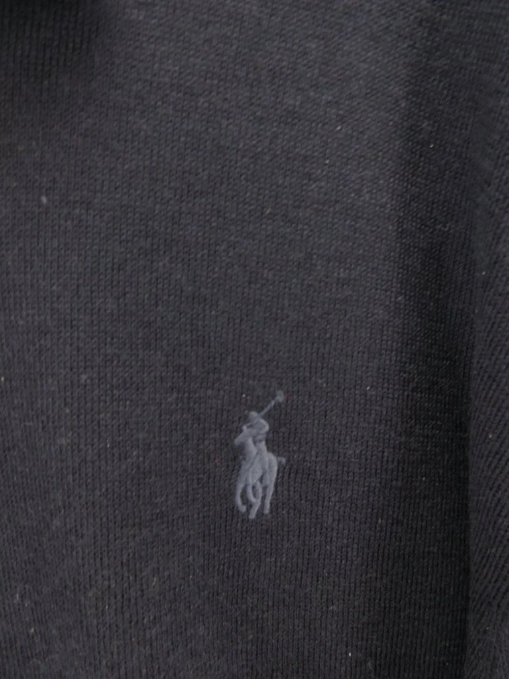 Polo Ralph Lauren Sweater XXL Navy Washable Merino Wool Turtleneck Pony